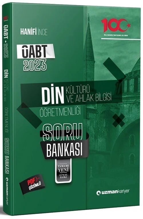 SÜPER FİYAT - Uzman Kariyer 2023 ÖABT Din Kültürü ve Ahlak Bilgisi Soru Bankası Çözümlü - Hanifi İnce Uzman Kariyer Yayınları