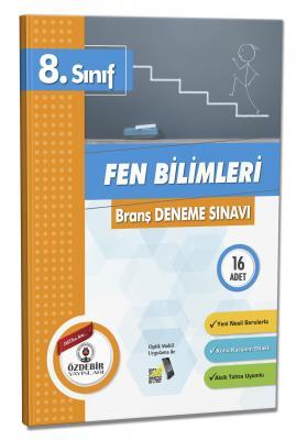 Özdebir 8. Sınıf Fen Bilgisi 16 Deneme Özdebir Yayınları