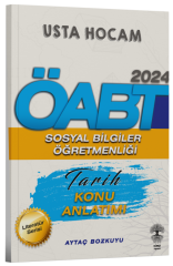 Künçe 2024 ÖABT Sosyal Bilgiler Öğretmenliği Tarih Usta Hocam Konu Anlatımı - Aytaç Bozkuyu Künçe Yayınevi