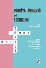 Gazi Kitabevi Türkiye Türkçesi 4 Sözdizimi - Selma Gülsevin Gazi Kitabevi