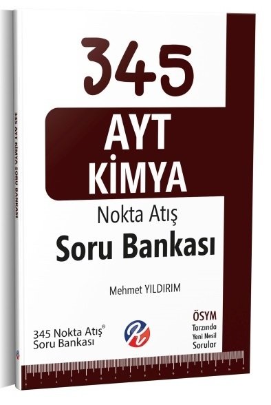 Kurul YKS AYT Kimya 345 Nokta Atış Soru Bankası Kurul Yayıncılık