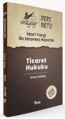 Temsil 2025 İmtiyaz İYÖS İdari Yargı Ön Sınavı Ticaret Hukuku Ders Notu 2. Baskı - Erhan Güneş Temsil Yayınları