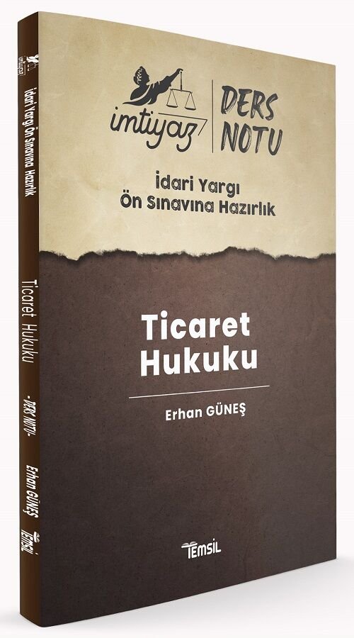 Temsil İYÖS İdari Yargı Ön Sınavı Ticaret Hukuku Ders Notları Temsil Yayınları