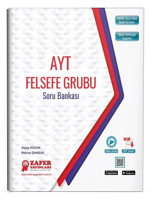 Zafer YKS AYT Felsefe Soru Bankası Zafer Yayınları