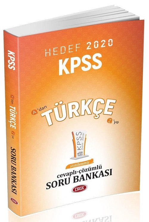 SÜPER FİYAT - Data 2020 KPSS Türkçe Soru Bankası Çözümlü Data Yayınları