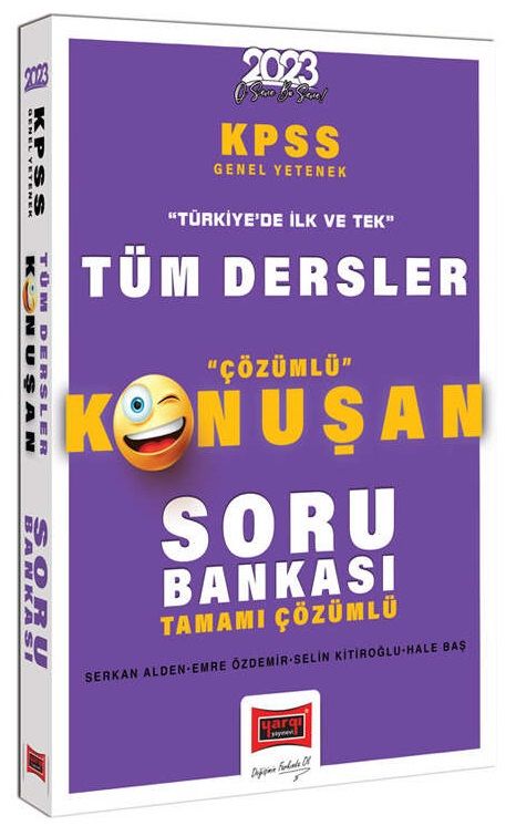 Yargı 2023 KPSS Genel Yetenek Tüm Dersler Konuşan Soru Bankası Çözümlü Yargı Yayınları