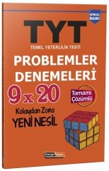 Kariyer Meslek YKS TYT Problemler 9x20 Deneme Sınavı Çözümlü Kariyer Meslek Yayınları