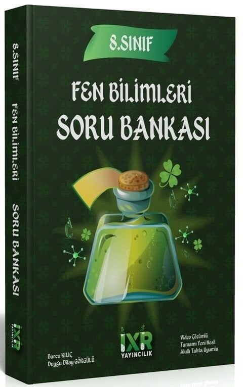 İxir 8. Sınıf Fen Bilimleri Soru Bankası İxir Yayıncılık