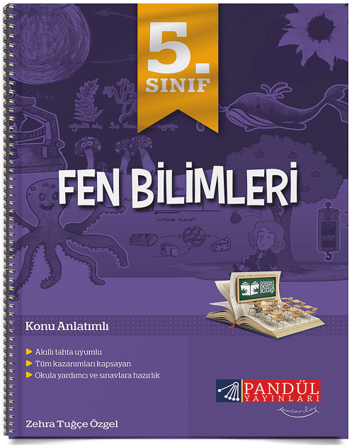 Pandül 5. Sınıf Fen Bilimleri Konu Anlatımlı Defteri Pandül Yayınları