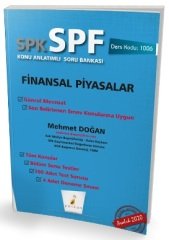 Pelikan SPK SPF 1006 Finansal Piyasalar Konu Anlatımlı Soru Bankası Pelikan Yayınevi