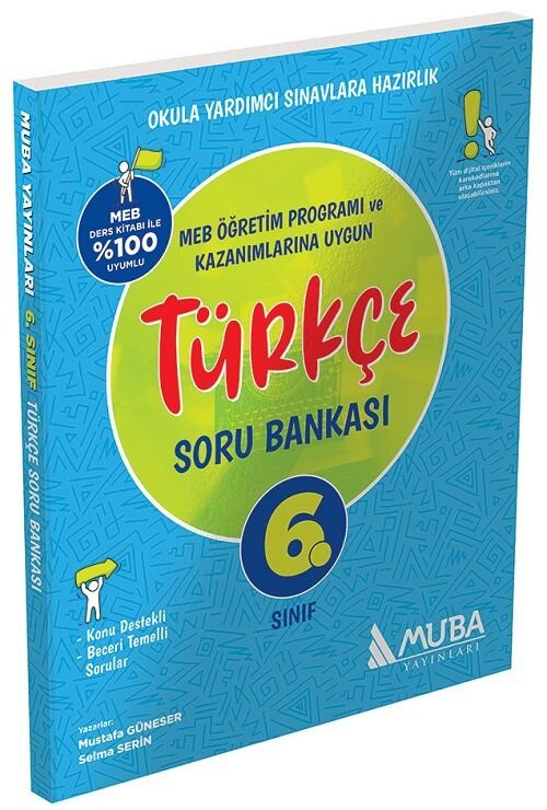 Muba 6. Sınıf Türkçe Soru Bankası Muba Yayınları