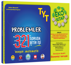 Rehber Matematik YKS TYT Problemler Eko 321 Soruda Bitir İşi Soru Bankası Rehber Matematik