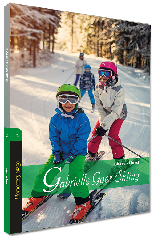 Kapadokya İngilizce Hikaye Gabrielle Goes Skiing Stage 2 - Sharon Hurst Kapadokya Yayınları