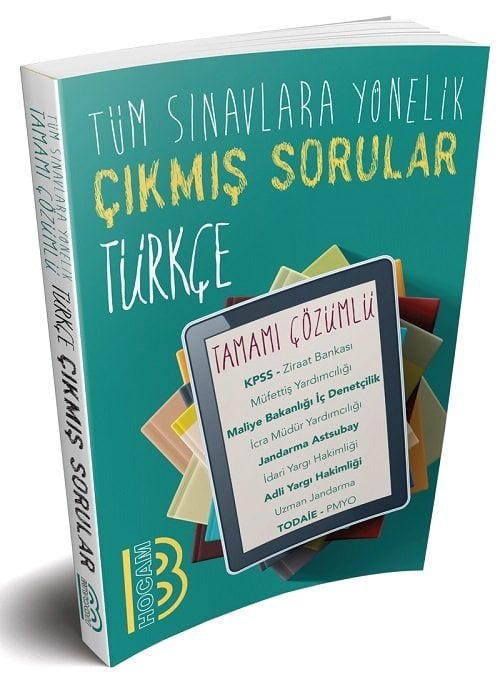 Benim Hocam 2020 KPSS Türkçe Çıkmış Sorular Çözümlü Benim Hocam Yayınları