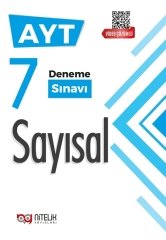 Nitelik YKS AYT Sayısal 7 Deneme Nitelik Yayınları