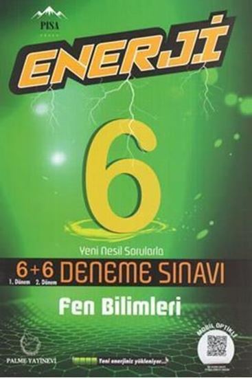 Palme 6. Sınıf Fen Bilimleri Enerji 6+6 Deneme Palme Yayınları