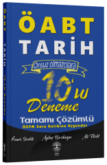 Künçe ÖABT Tarih Onsuz Olmazcılara 10 Deneme Çözümlü - Aytaç Bozkuyu Künçe Yayınevi