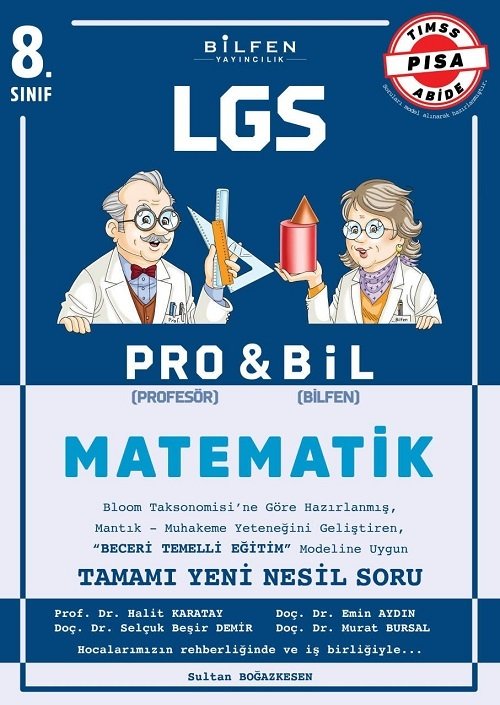 Bilfen 8. Sınıf LGS Matematik ProBil Soru Bankası Bilfen Yayıncılık