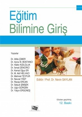 Anı Yayıncılık Eğitim Bilimine Giriş - Nevin Saylan Anı Yayıncılık