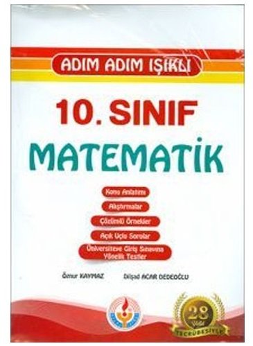 SÜPER FİYAT - Bilal Işıklı 10. Sınıf Matematik Fasikül Seti Adım Adım Işıklı Bilal Işıklı Yayınları