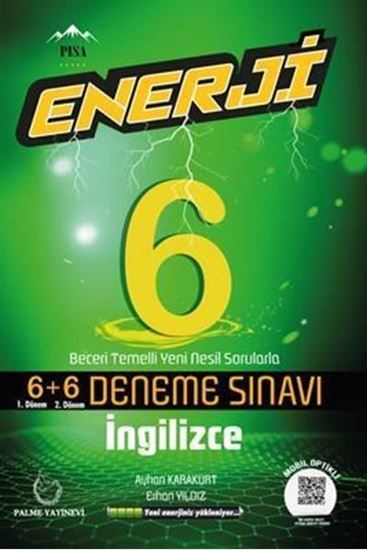 Palme 6. Sınıf İngilizce Enerji 6+6 Deneme Palme Yayınları