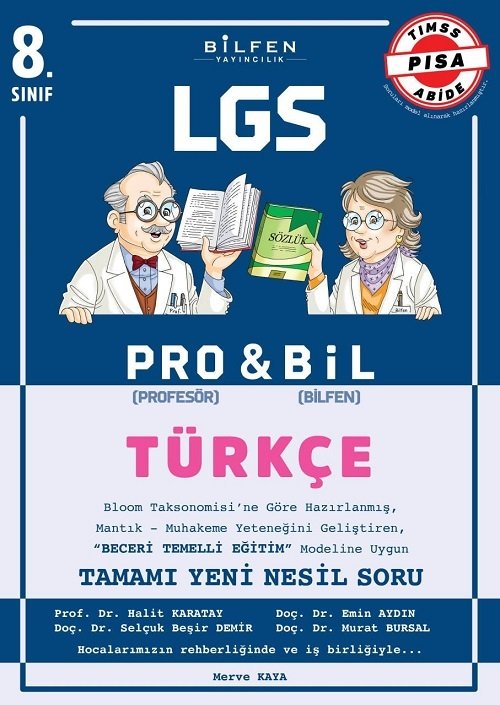 Bilfen 8. Sınıf LGS Türkçe ProBil Soru Bankası Bilfen Yayıncılık