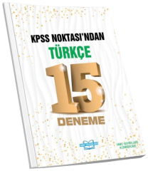 HMC Yayınları KPSS Noktasından Türkçe 15 Deneme HMC Yayınları