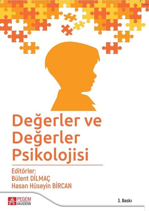 Pegem Değerler ve Değerler Psikolojisi Bülent Dilmaç Pegem Akademi Yayıncılık