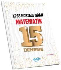 HMC Yayınları KPSS Noktasından Matematik 15 Deneme HMC Yayınları