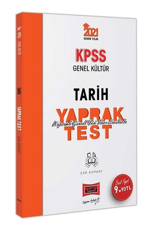 Yargı 2021 KPSS Tarih Yaprak Test Çek Kopart Yargı Yayınları