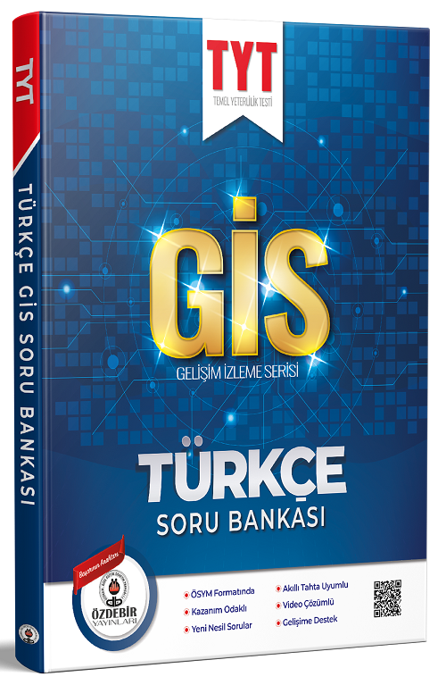 Özdebir YKS TYT Türkçe GİS Gelişim İzleme Serisi Soru Bankası Özdebir Yayınları