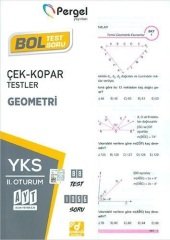 Pergel YKS AYT Geometri Çek Kopar Testleri Pergel Yayınları