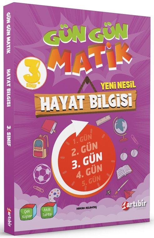 Artıbir 3. Sınıf Hayat Bilgisi Gün Gün Matik Soru Bankası Artıbir Yayınları