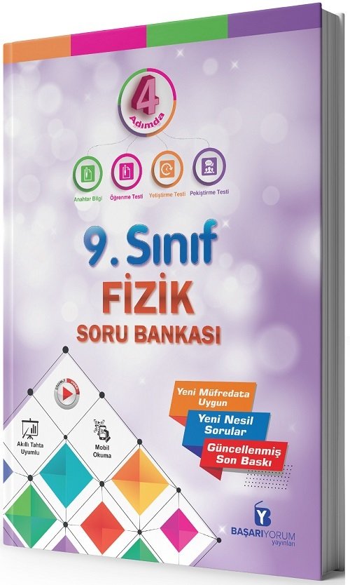 Başarıyorum 9. Sınıf Fizik 4 Adımda Soru Bankası Başarıyorum Yayınları