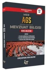 4T Yayınları MEB-AGS Mevzuat Bilgisi Konu Anlatımı - Abdullah Başol 4T Yayınları