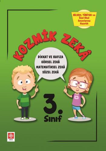 Ekin 3. Sınıf Kozmik Zeka Bilsem Sınavlarına Hazırlık Ekin Yayınları