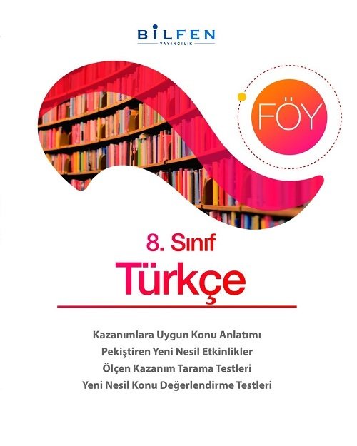 Bilfen 8. Sınıf Türkçe Öğrenim Föyleri Bilfen Yayıncılık