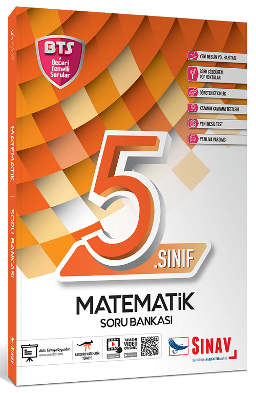 Sınav 5. Sınıf Matematik Soru Bankası Sınav Yayınları