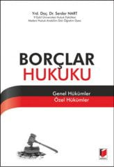 Adalet Borçlar Hukuku - Serdar Nart Adalet Yayınevi