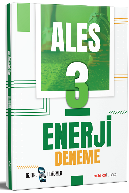 SÜPER FİYAT - İndeks Akademi ALES Enerji 3 Deneme Dijital Çözümlü İndeks Akademi Yayıncılık