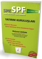 Pelikan SPK SPF 1005 Yatırım Kuruluşları Konu Anlatımlı Soru Bankası Pelikan Yayınevi