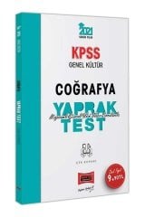 Yargı 2021 KPSS Coğrafya Yaprak Test Çek Kopart Yargı Yayınları