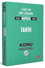 Data 2022 KPSS Lise Ön Lisans Tarih Konu Anlatımı Data Yayınları