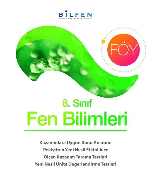 Bilfen 8. Sınıf Fen Bilimleri Öğrenim Föyleri Bilfen Yayıncılık