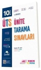 Esen 10. Sınıf 1. Dönem ÜTS Ünite Tarama Sınavları Esen Yayınları