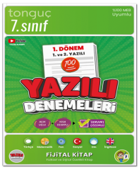 Tonguç 7. Sınıf Tüm Dersler 1. Dönem 1. Yazılı ve 2. Yazılı Denemeleri Tonguç Akademi