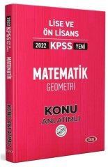 Data 2022 KPSS Lise Ön Lisans Matematik Konu Anlatımı Data Yayınları