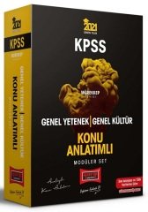 Yargı 2021 KPSS Genel Yetenek Genel Kültür Mürekkep Konu Anlatımlı Modüler Set Yargı Yayınları