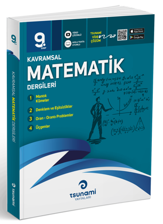 Tsunami 9. Sınıf Matematik Kavramsal Dergileri (4 Fasikül) Tsunami Yayınları