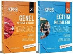 SÜPER FİYAT - Uzman Kariyer 2022 KPSS GYGK + Eğitim Bilimleri Konu Anlatımı Tek Kitap 2 li Set Uzman Kariyer Yayınları